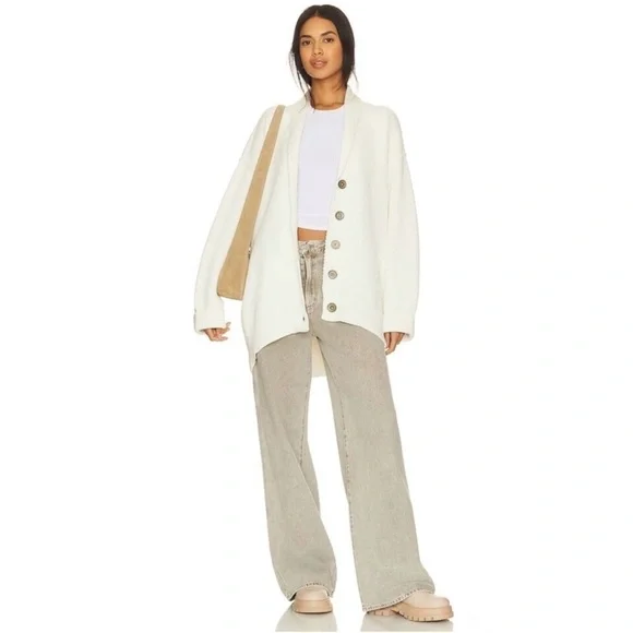 NWOT Free People Chamomile Cardi - Picture 10 of 15